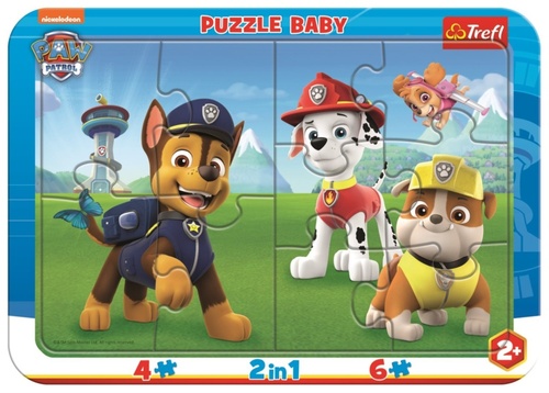 Baby puzzle ��astn� Tlapkov� patrola 2v1