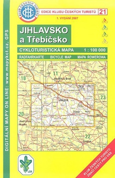 K�TC 21 Jihlavsko a T�eb��sko 1:100T