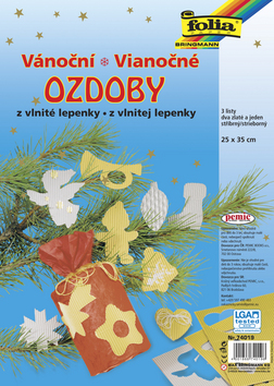 V�no�n� ozdoby z vlnit� lepenky