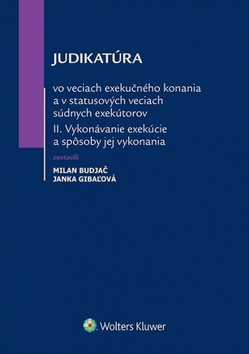 Judikat�ra vo veciach exeku�n�ho kon.II
