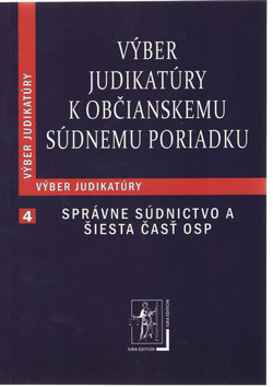 V�ber judikat�ry k Ob�ianskemu s�d. 4�.