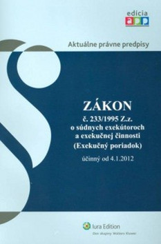 Z�kon �. 233/1995 Z.z. o s�dnych exek�t