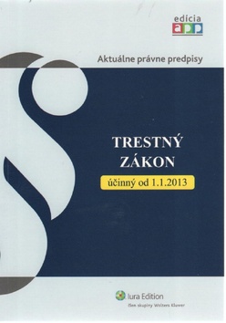 Trestn� z�kon 2013 IURA