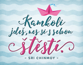 Magnet na lednici Kamkoli jde�