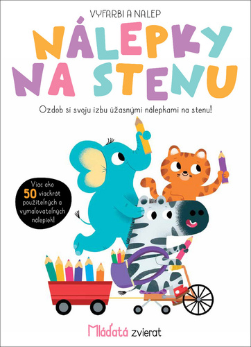 N�lepky na stenu Ml��at� zvierat