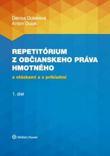 Repetit�rium z ob�ianskeho pr�va hmot. 1
