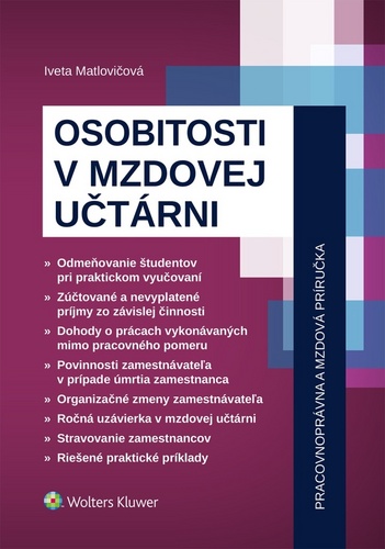 Osobitosti v mzdovej u�t�rni