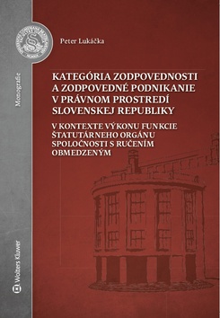 Kateg�ria zodpovednosti a zodpovedn� pod