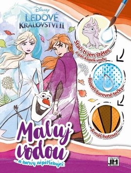Maluj vodou A4 Ledov� kr�lovstv� II JM