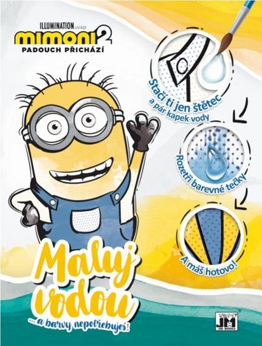 Maluj vodou Mimoni 2 JM