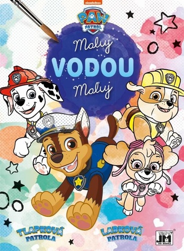 Maluj vodou Tlapkov� patrola JM