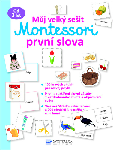 M�j velk� se�it Montessori prvn� slova