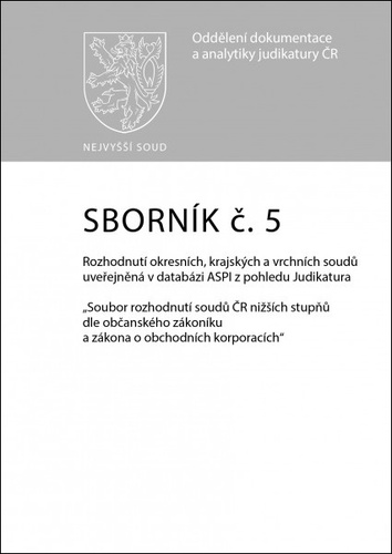 Sborn�k �. 5 Z�vazky z pr�vn�ch jedn�...