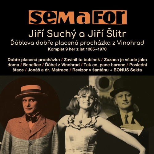 CD Semafor Komplet 9 her z let 1965-1970