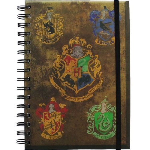 Blok A5 krou�kov� Harry Potter Hogwarts