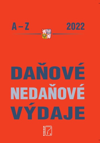 Da�ov� a neda�ov� v�daje A-Z 2022