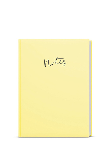 Notes linkovan� Pastel �lut� A6
