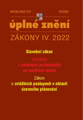 Aktualizace IV/2 2022 � stavebn� z�kon,