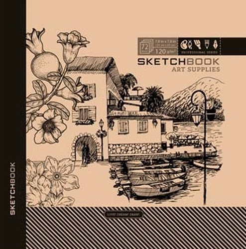 Sketchbook KRAFT VILLA 20 x 20 cm �ist�