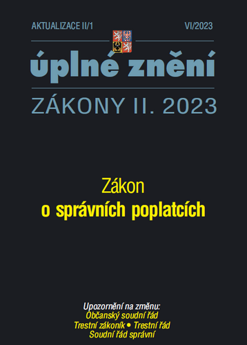 Aktualizace II/1 Z�kon o spr�vn�ch popla