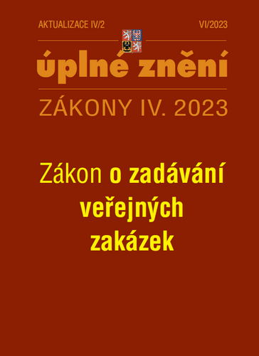 Aktualizace IV/2 Z�kon o zad�v�n� ve�ejn
