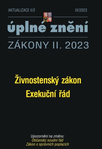 Aktualizace II/2 � �ivnostensk� z�kon..