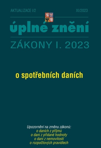 Aktualizace 2023 I/2 - o spot�ebn�ch dan