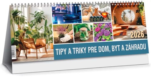 Tipy a triky pre dom, byt a z�hradu kalend�r 2026