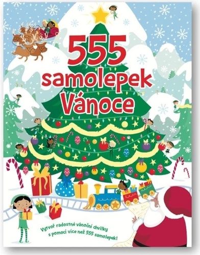 555 samolepek V�noce