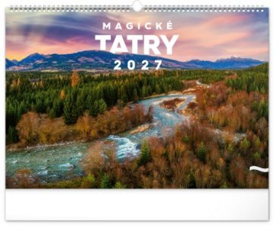 N�stenn� kalend�r Magick� Tatry 2027, 48 x 33 cm