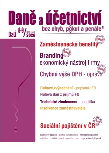 Dan� a ��etnictv� bez chyb, pok 8-9/2026