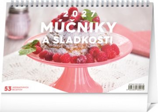 Stolov� kalend�r M��niky a sladkosti 2027, 23,1 x 14,5 cm