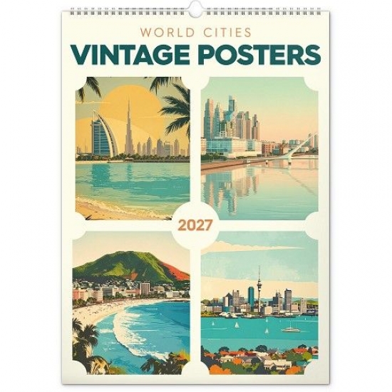 NK27 Vintage plak�ty Sv�tov� m�st PRESCO