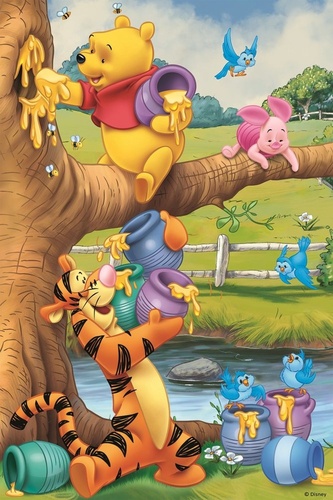Puzzle Medv�dek P� TREFL