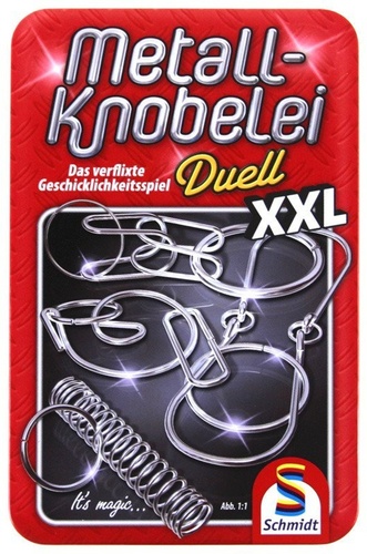 Sada kovov�ch hlavolam� Duell XXL v plec