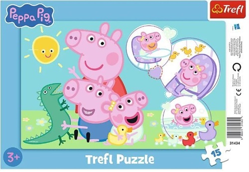 Puzzle Pras�tko Peppa Nejmilej�� p TREFL