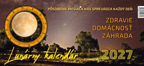 Lun�rny kalend�r 2027 - stolov� kalend�r