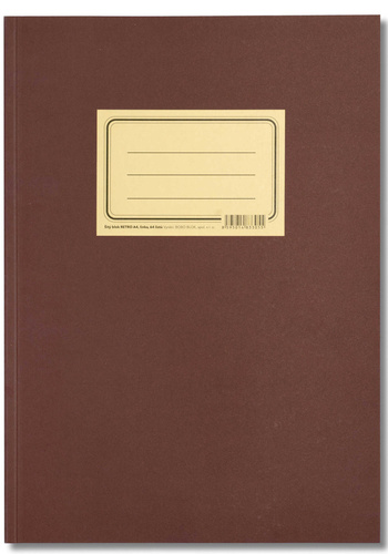 �it� pozn�mkov� blok RETRO A4 linka 64 l