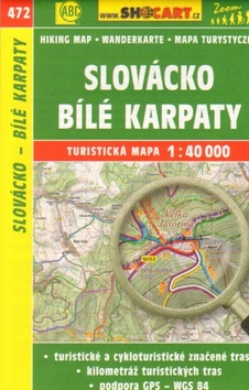 Slov�cko, B�l� Karpaty 1:40 000
