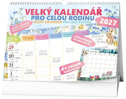 SK27 Velk� kalend�� pro celou rodinu B�K