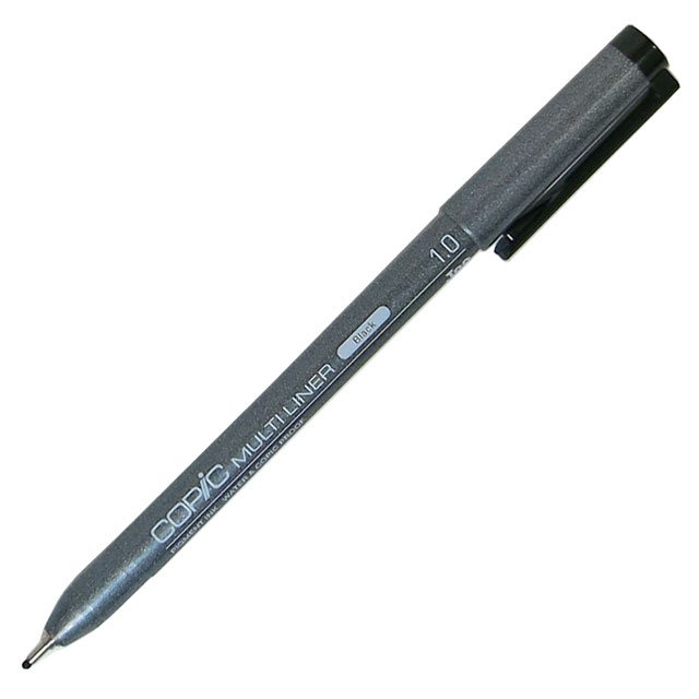 COPIC Multiliner �ern� 1,0mm