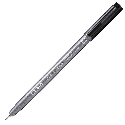 Multiliner COPIC �ern� 0,5mm