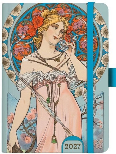 Di��27 Denn� A5 Alfons Mucha Modr� B�K