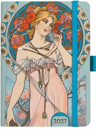 Di��27 T�d A5 Alfons Mucha Modr� B�K