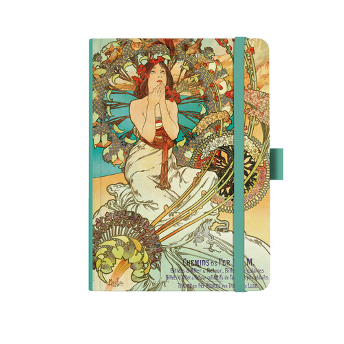 Notes A5 Alfons Mucha 27 te�ky tyrky B�K