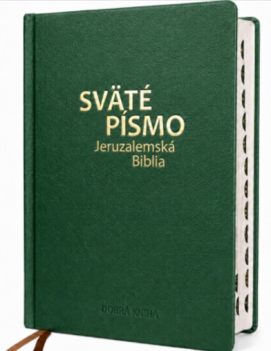 Sv�t� p�smo - Jeruzalemsk� Biblia (ve�k� form�t) zelen� ob�lka