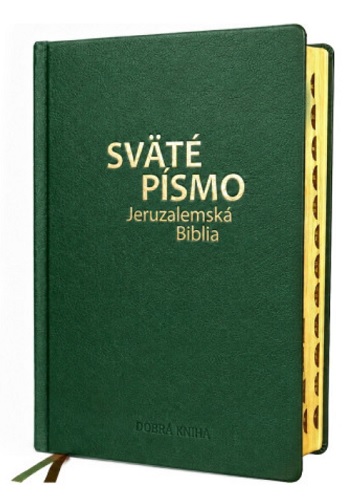 Sv�t� p�smo - Jeruzalemsk� Biblia (ve�k� form�t) zelen� ob�lka so zlatorezom