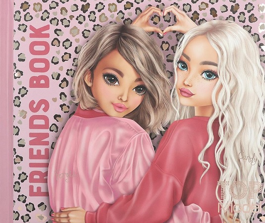 Kniha priate�ov Top Model - Leoheart, anglick� verzia