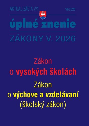 Aktualiz�cia V/1 2026 � �t�tna slu�ba, i
