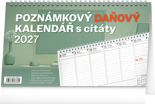 SK27 Pozn�mkov� da�ov� s cit�ty PRESCO